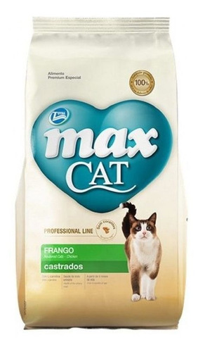 MAX CAT GATO CASTRADO * 3KG
