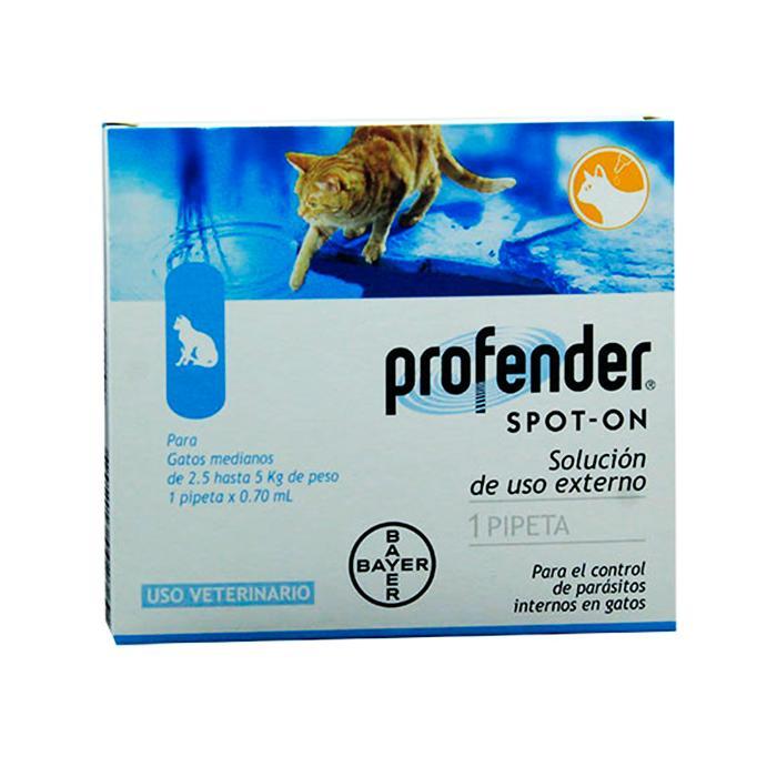 PROFENDER 2.5 A 5KG GATOS