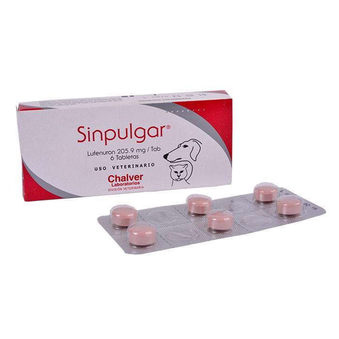SINPULGAR CAJA 205.9 MG PERROS DE 10 - 20 KG