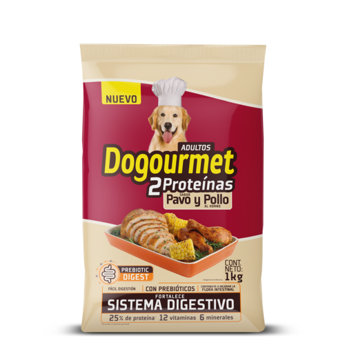 DOGOURMET PAVO Y POLLO X 1KG