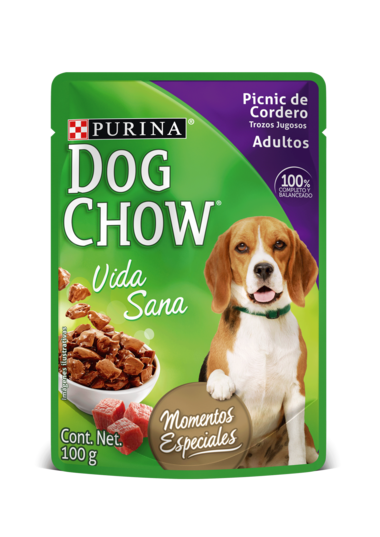 POUCH DOG CHOW ADULTOS MINIS 100 GR
