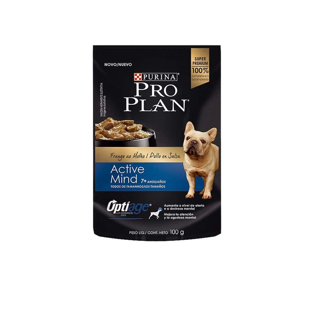 PRO PLAN SOBRE PERRO 7ACTIVEMIND POLLO *100 GR