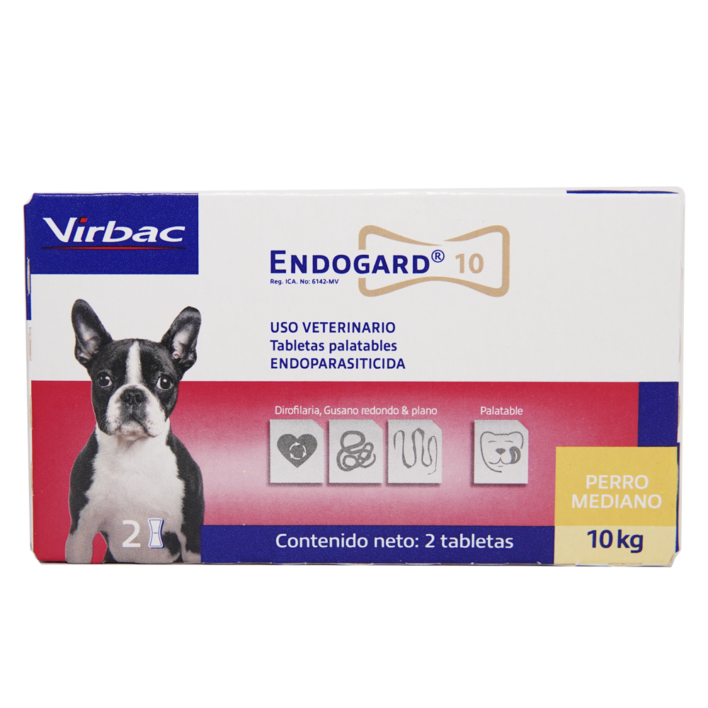 ENDOGARD 10 CAJA X 6 TABS