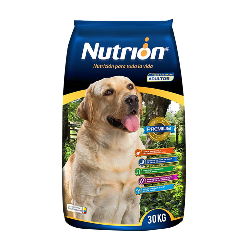 NUTRION PERRO ADULTO *30 KG