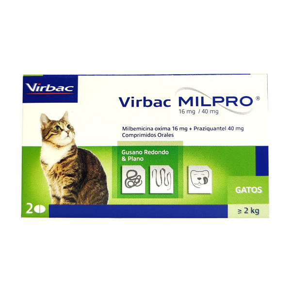 MILPRO CAT 16 MG/40  UND