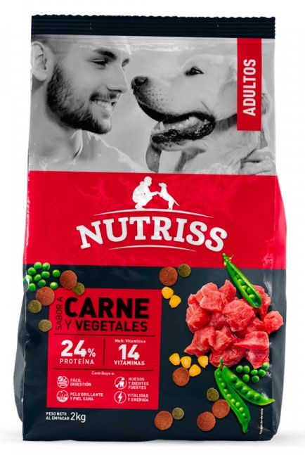 NUTRISS ADULTO CARNE X 8 kg