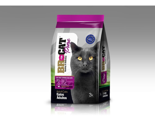 BR GATO ADULTO POLLO X 3KG