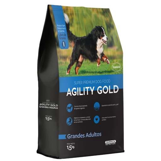 [151222] AGILITY GOLD GRANDES ADULTOS X 3 KG