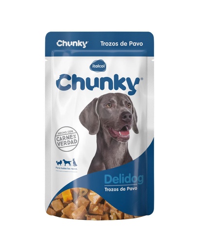 [153462] POUCH CHUNKY TROZOS DE PAVO X 250 GR