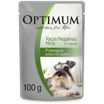 ALIMENTO HUMEDO OPTIMUM PERRO ADULTO RAZA PEQUEÑA POLLO X 85 GR (COPIA)