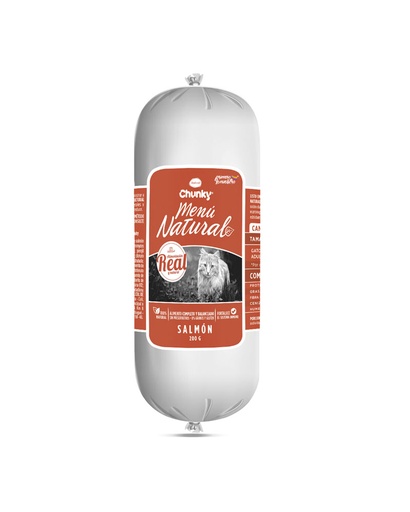 [157531] MENU NATURAL GATOS SALMON X 200 GR