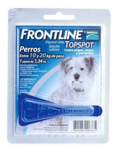 FRONTLINE 1.34 PERROS 10 - 20 KG
