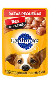 POUCH PEDIGREE ADULTO RAZA PEQUEÑA X 100 GR