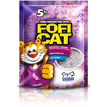 [22089] ARENA FOFI CAT X 5 KG LAVANDA