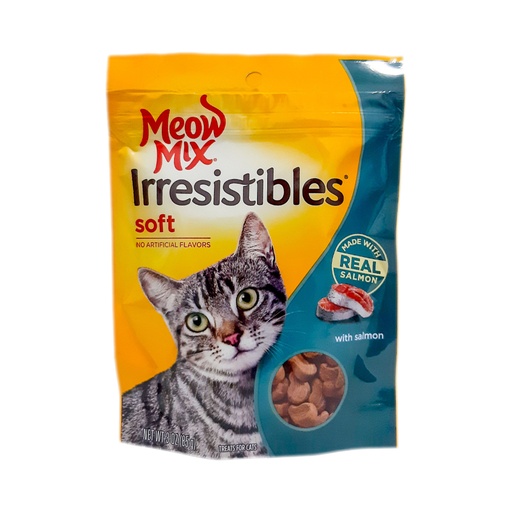 [2111] MEOW MIX IRRESITIBLES WITH SALMON X 85 GR
