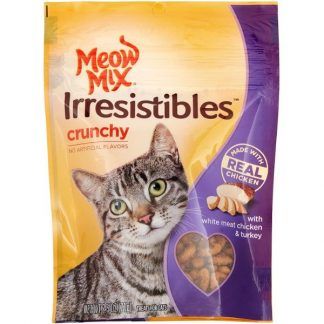 MEOW MIX IRRESISTIBLES CHIKEN & TURKEY X 71 GR