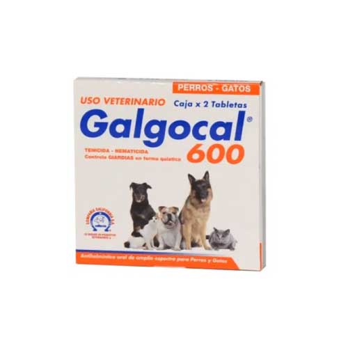 GALGOCAL 600 X  2 TABS