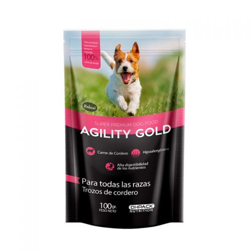 [154537] POUCH AGILITY PERRO CORDERO 100 GR