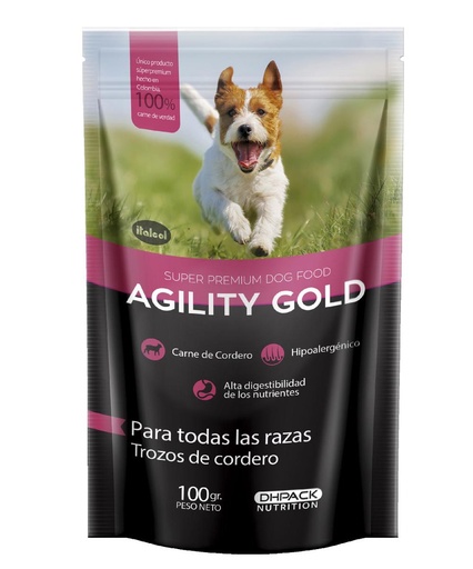 [157958] POUCH  AGILITY PERRO CACH CORDERO 100 GR