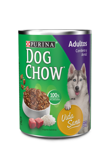 [12415201] DOG CHOW ADULTOS CORDERO 374 GR