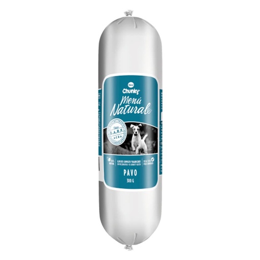 [157504] MENU PERRO NATURAL PAVO 300 GR