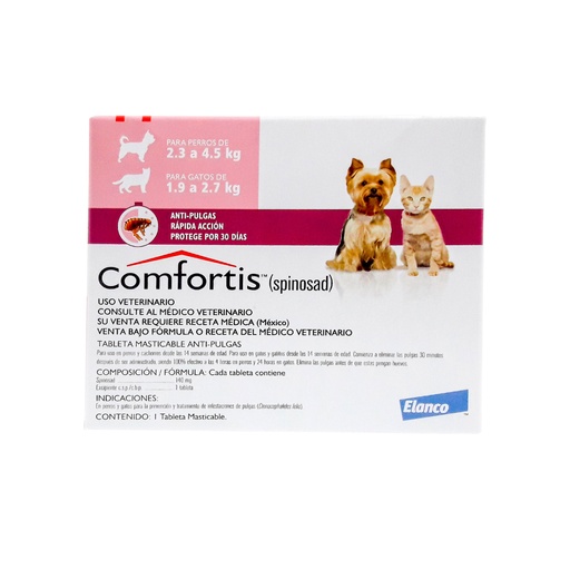 COMFORTIS ROSADO * 140 MG