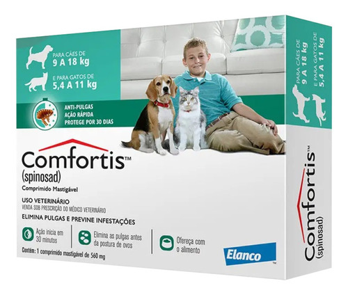 COMFORTIS VERDE * 560 MG