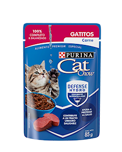 [12482410] POUCH CAT CHOW GATITOS CARNE 85 GR