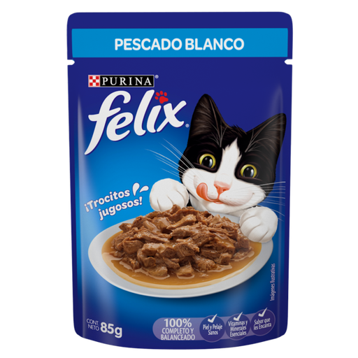 [12434296] FELIX CLASSIC CON PESCADO BLANCO 85 GR