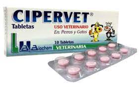 CIPERVET TABLETAS X 10UN