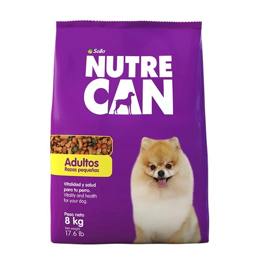 [31151] NUTRECAN ADULTOS RAZAS PEQUEÑAS X 2 KG