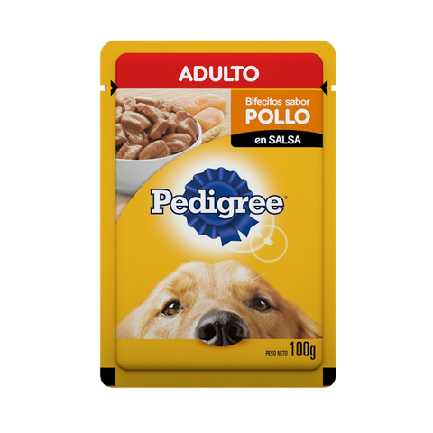 POUCH PEDIGREE ADULTO POLLO X 100 GR