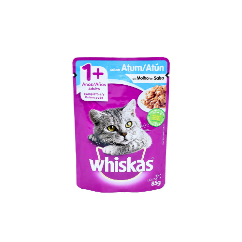 POUCH WHISKAS ATUN X 85 GR