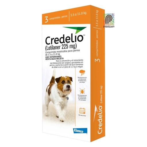 CREDELIO PERRO 5.5 A 11 KG * UNIDAD