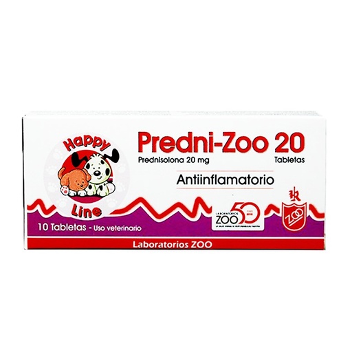 PREDNI ZOO 20MG * UND