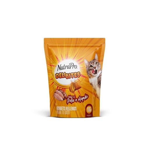 [115346] NUTRAPRO SNACK NUGGETS POLLO-HIGADO * 100GR