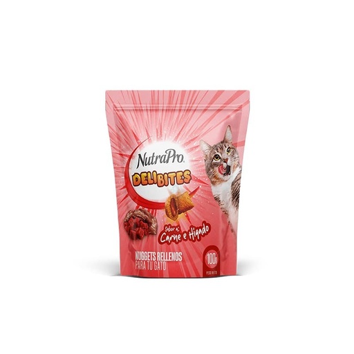 [115348] NUTRAPRO SNACK NUGGETS CARNE-HIGADO * 100 GR