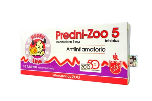 PREDNI ZOO 5MG * UND