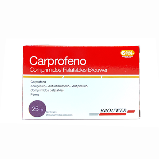 CARPROFENO 25 MG * UND