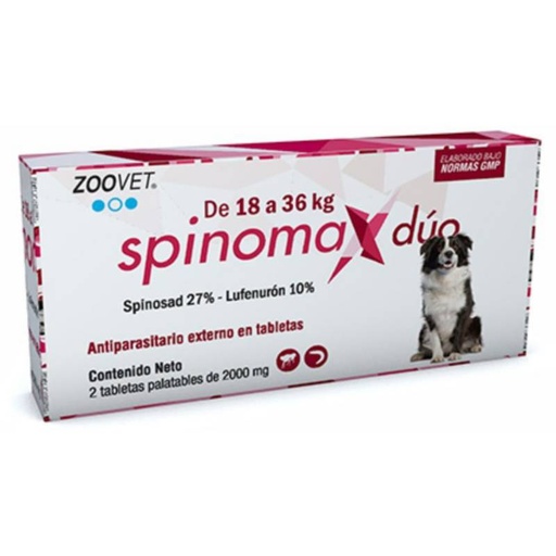 [8974] SPINOMAX DUO 18 -36 CAJA X 2 TB
