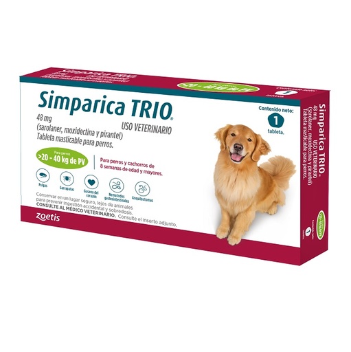 SIMPARICA TRIO 20 - 40